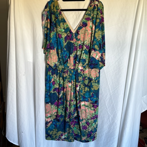 Floral Cocktail dress Suzi Chin by Maggie Boutique - Picture 2 of 5